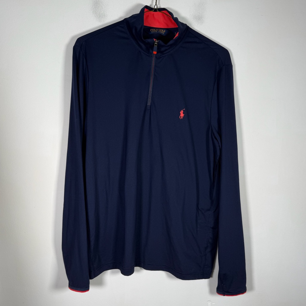 Polo Golf Ralph Lauren Mens Size Large Quarter Zip Pullover
